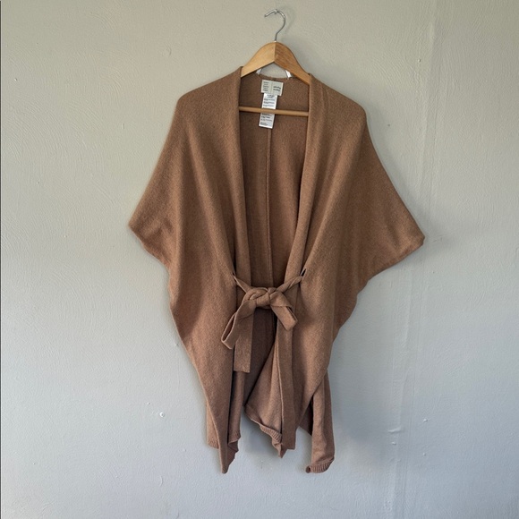 saturday sunday Sweaters - Saturday Sunday Tan Open Front Cardigan with Belt one size